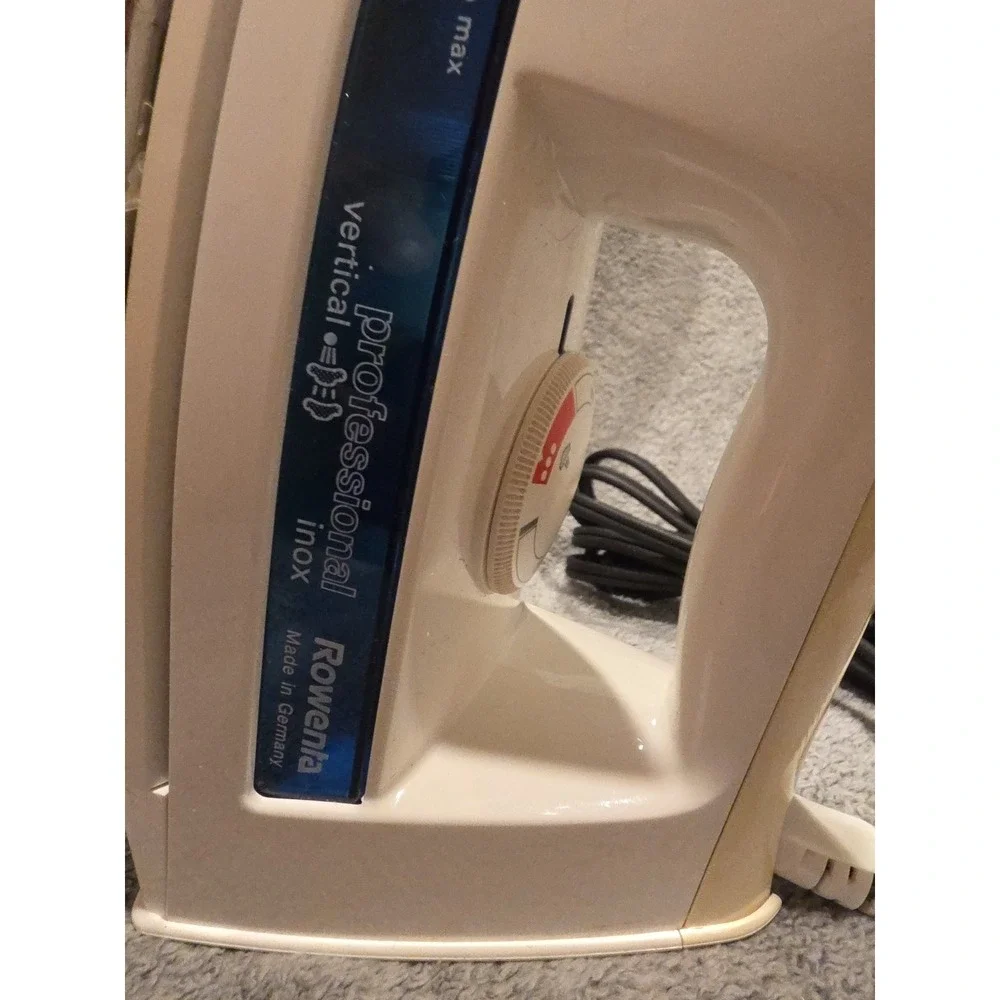 Rowenta‎ Professional Inox Steam Iron DE 841 Serie A Stainless Tested Germany
